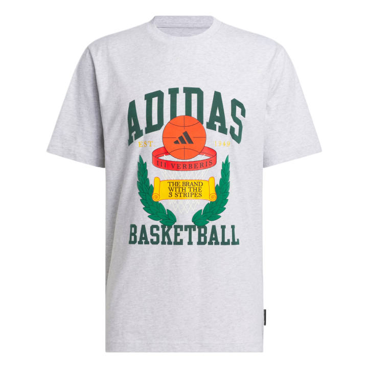 Adidas Adidas T Shirts Men's Light Gray Crew Neck