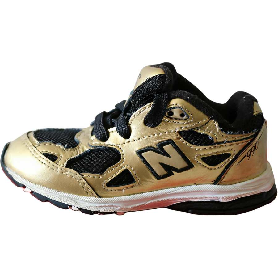 New Balance New Balance NB 990 V4 Support Low top Toddler Shoes Gold Black Infant And Toddler
