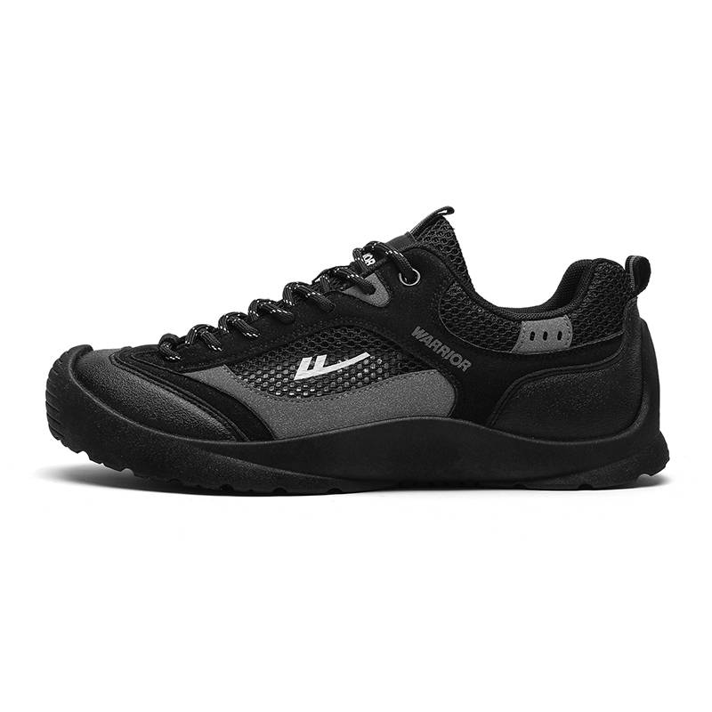 WARRIOR Cushioning Abrasion Resistant Breathable Lightweight Low top Outdoor Shoes Men's