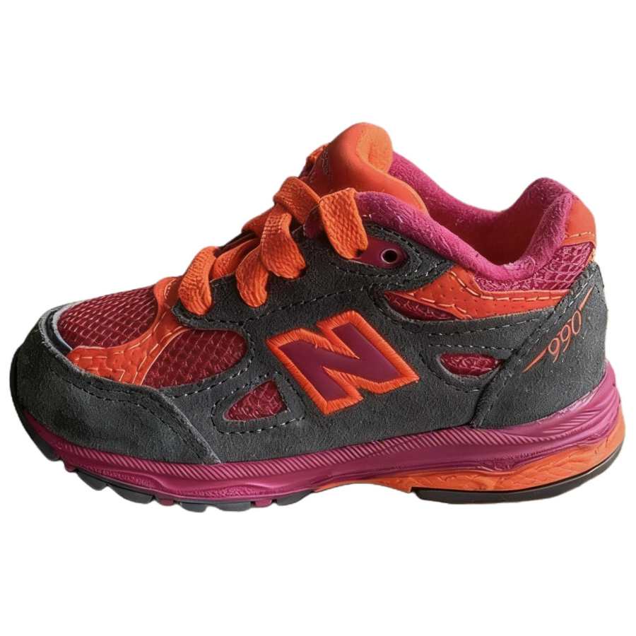 New Balance New Balance NB 990 Low top Toddler Shoes Orange Gray Infant And Toddler