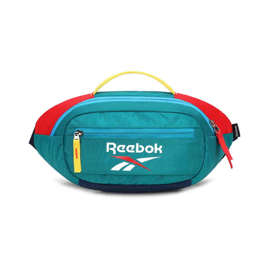 Reebok Nylon Fanny Pack Regular Unisex Peacock Blue/Classic Black
