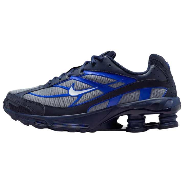 Nike Nike Shox Ride 2 Cushioning Breathable Support Running Shoes Men's Navy Blue