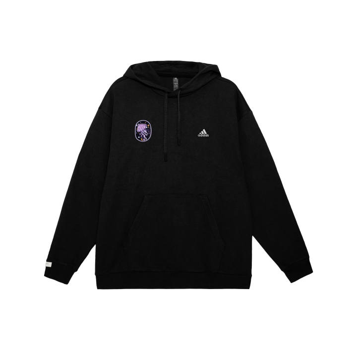 Adidas Adidas SWEAT Sweatshirts Unisex Black Hooded Thickened Regular