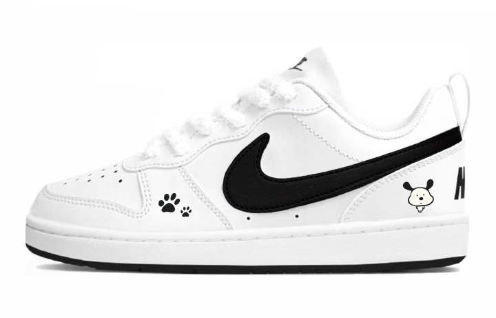 Nike Nike Court Borough 2 Low top Skateboard Shoes Black Unisex