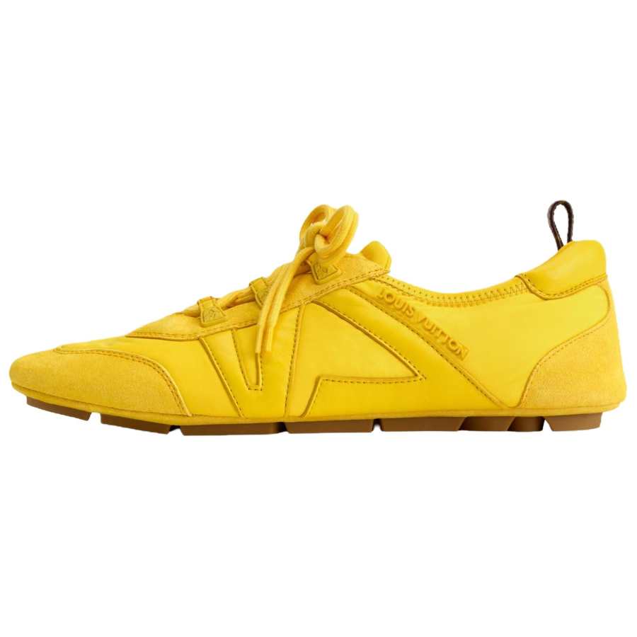 LOUIS VUITTON Sneakerina Low top Casual Shoes Women's Yellow