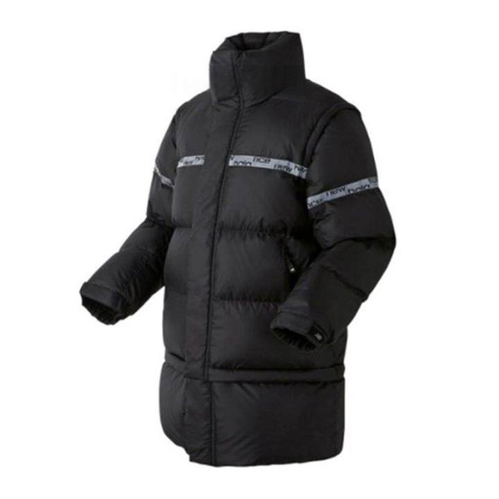 New Balance New Balance Down Jackets Unisex Black/BK Stand Collar Moderate