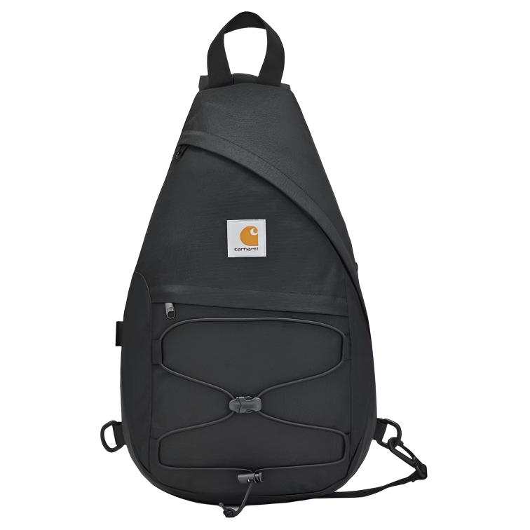 Carhartt WIP Polyester Sling Bag Unisex Black