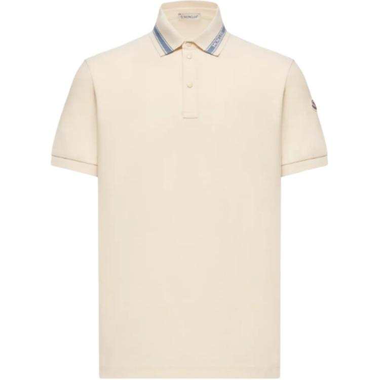Moncler Moncler Logo-Trim Polo Shirt