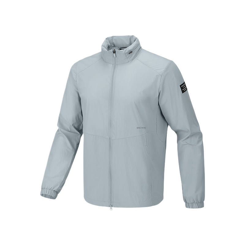 Skechers Jackets Men's Sand Stone 001C Stand Collar Moderate Other