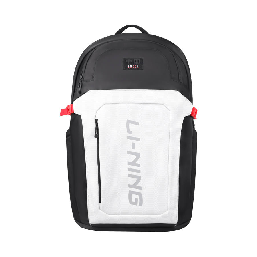 Li-Ning Li Ning Polyamide Backpack Regular Unisex Black White