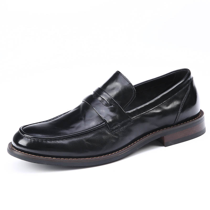 Hodo Top Grain Cow Leather Loafers Men's