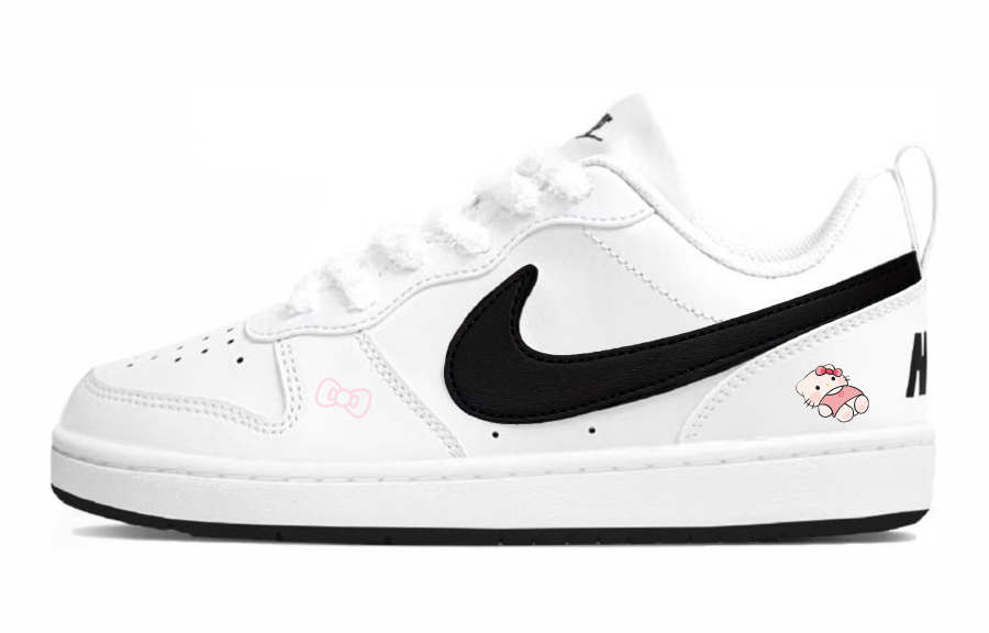 Nike Nike Court Borough 2 Leather Low top Skateboard Shoes Pink Unisex