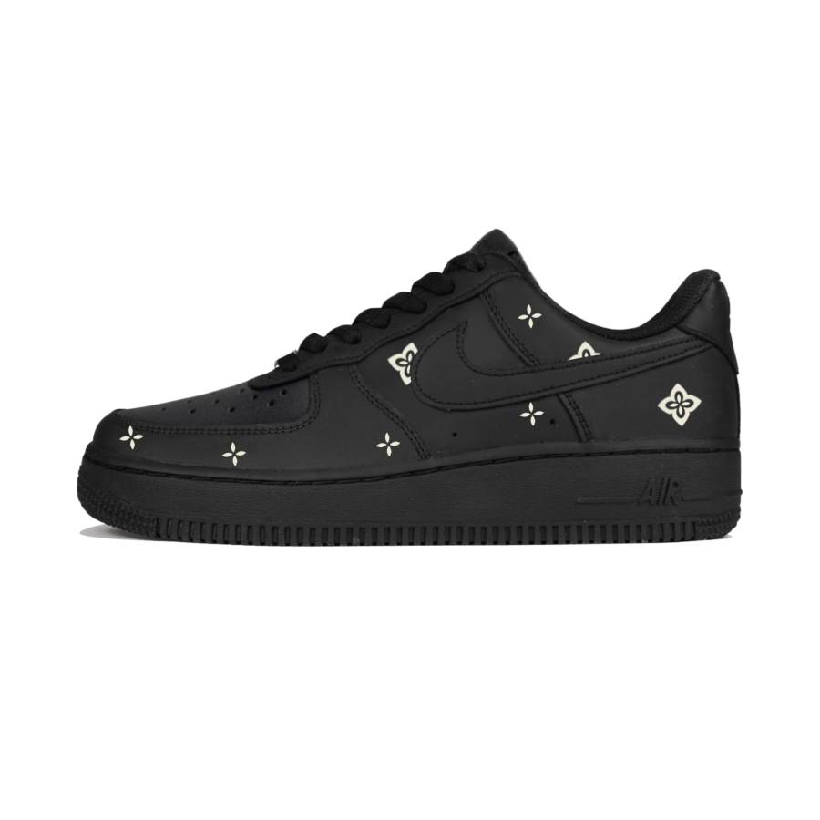 Nike Nike Air Force 1 Cushioning Low top Children's Basketball Shoes Women's Black White