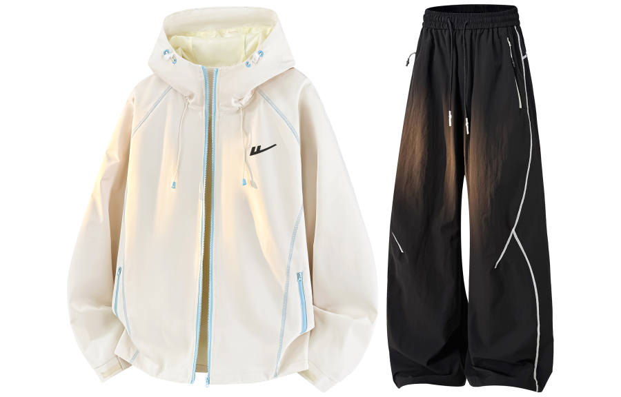WARRIOR Warrior Windbreaker Jacket & Pants Sets Unisex