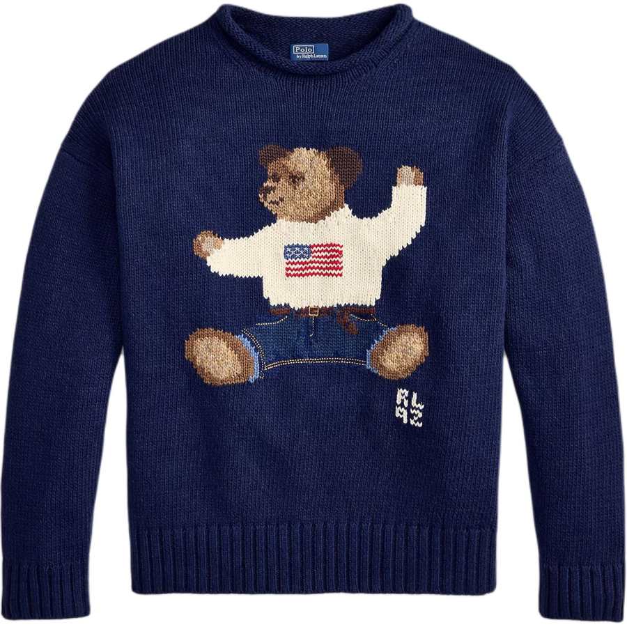 Polo Ralph Lauren Polo Bear SS26 Knitwear Loose Fit Women's