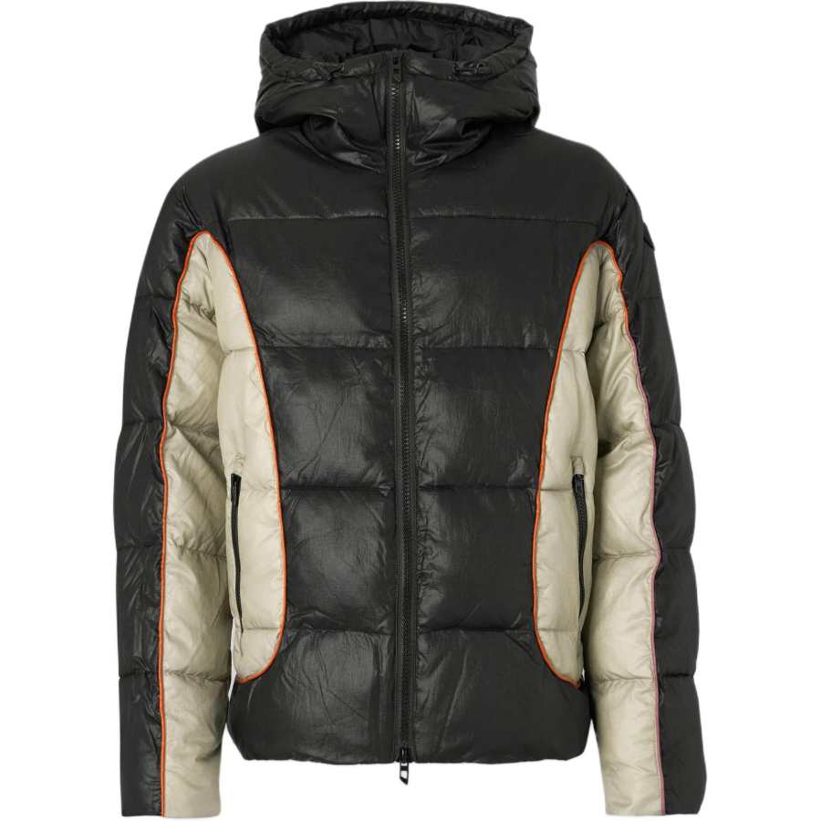 DIESEL Puffer Jackets Men's Black Hooded Non Detachable Moderate Other