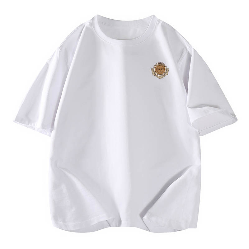 Tonlion T Shirts Unisex Crew Neck Moderate Straight Fit