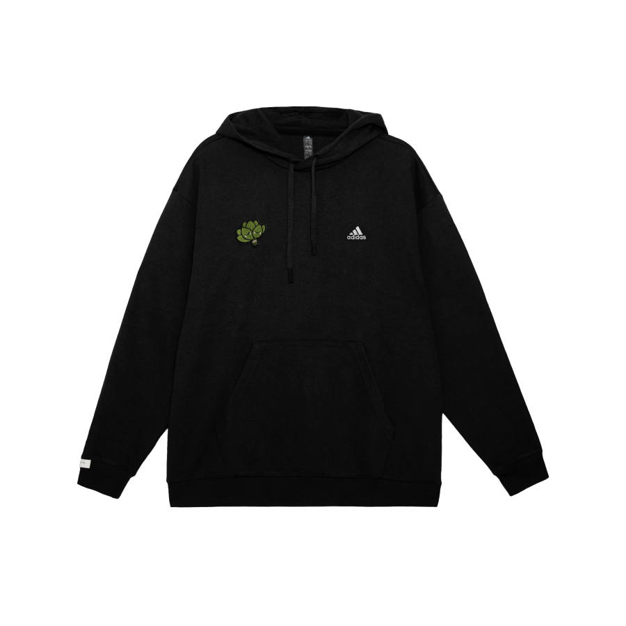 Adidas Adidas SWEAT Sweatshirts Unisex Black Hooded Thickened Regular