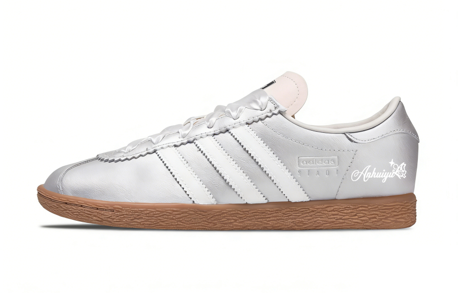Adidas Originals Stadt Low top German Army Trainers Unisex Silver