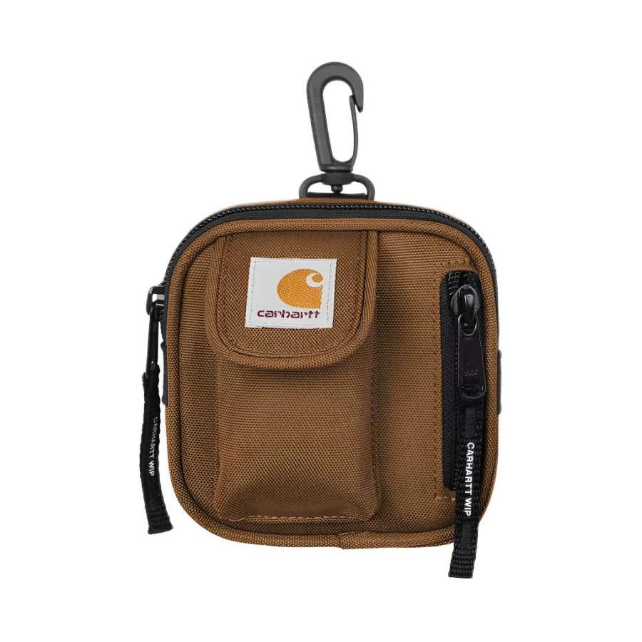 Carhartt WIP Polyester Coin Purse Unisex Brown