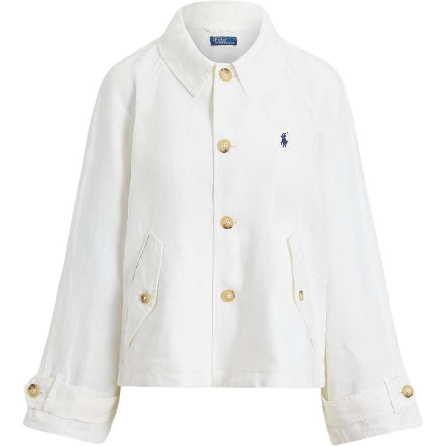 Polo Ralph Lauren Jackets & Coats Loose Fit Women's White