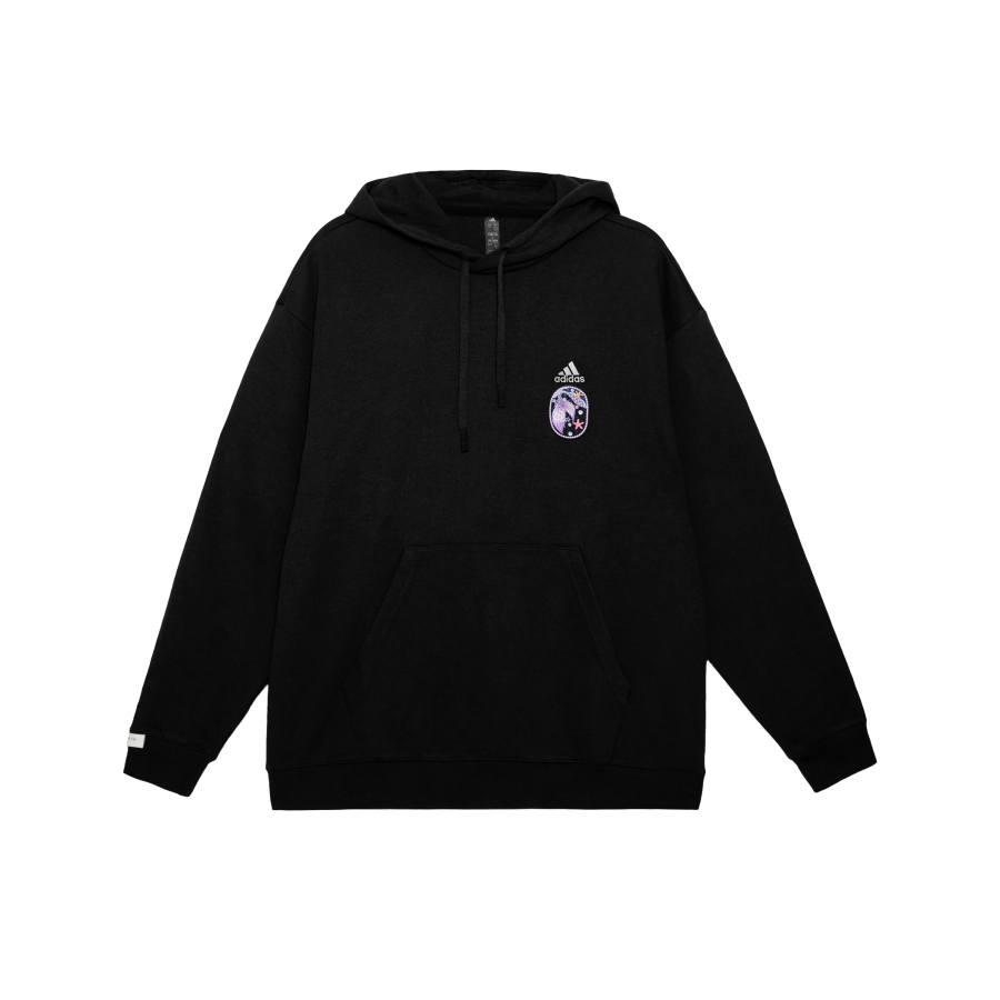 Adidas Adidas SWEAT Sweatshirts Unisex Black Hooded Thickened Regular