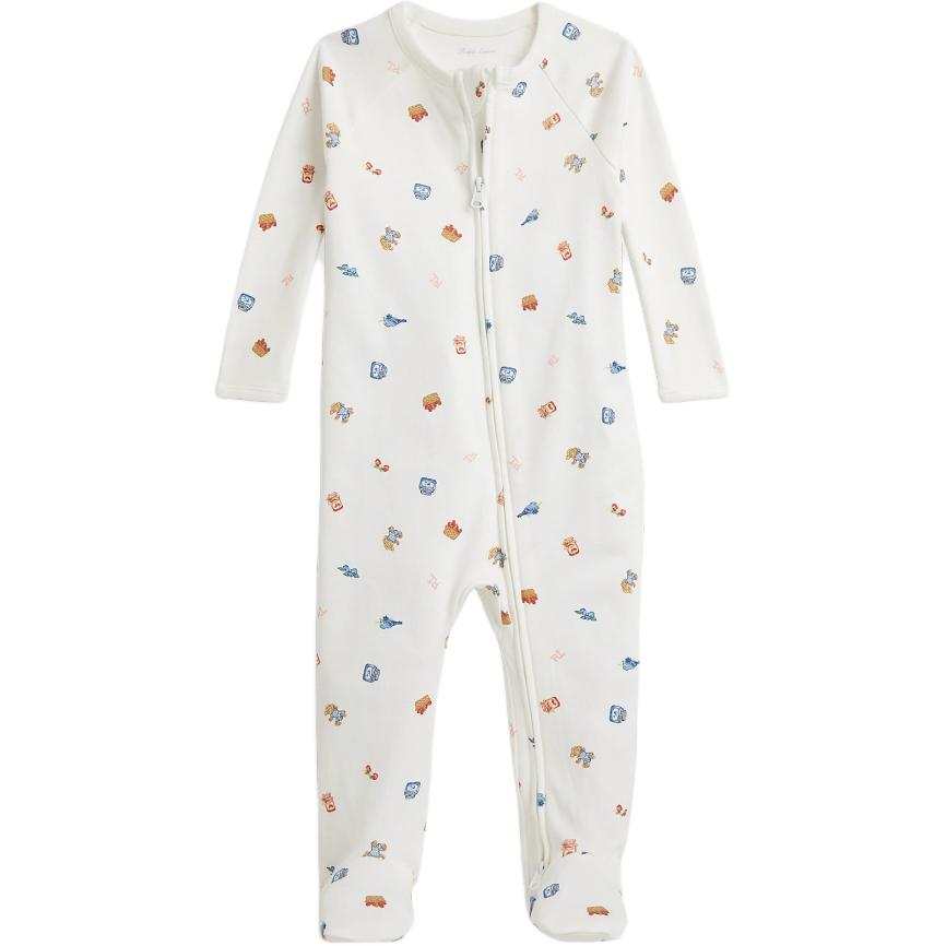 Polo Ralph Lauren Jumpsuit Polo Bear SS26 Infant And Toddler