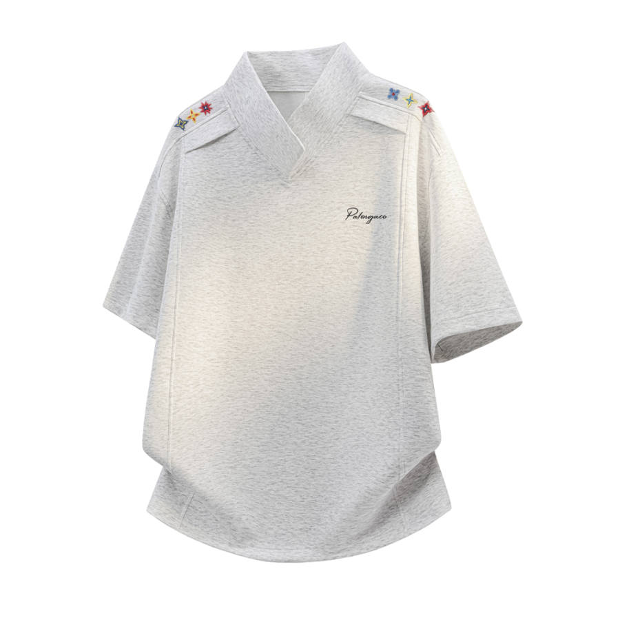 PAL ONGACO Polo Shirts Unisex Polo Collar Moderate Heavyweight