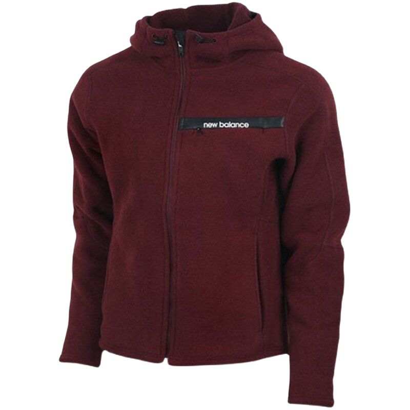 New Balance New Balance Jackets Unisex Burgundy Hooded Moderate Other
