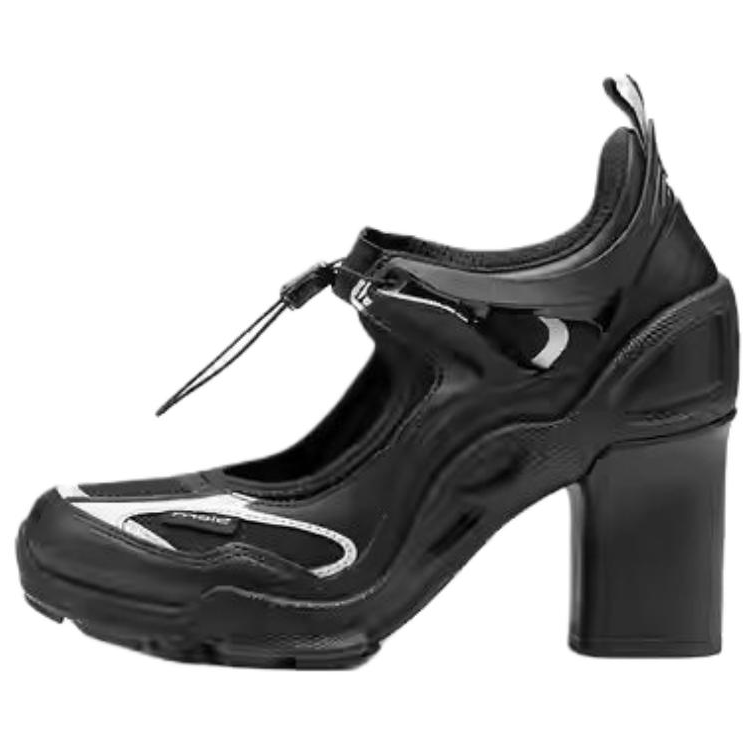 Ecco BIOM C 65 Chunky Heel Mary Jane Shoes 9cm Women's Black