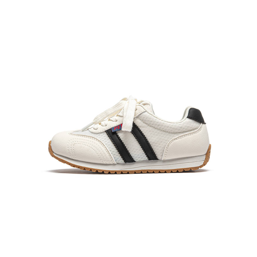 PEAK Synthetic Leather, Textile Abrasion Resistant Breathable Lightweight Cushioning Low top Casual Shoes Kids'
