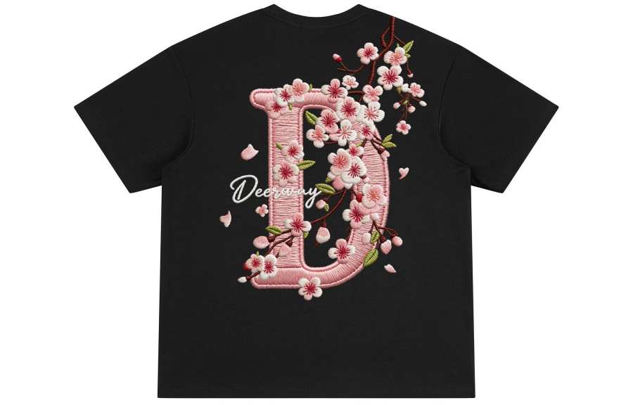 DEERWAY T Shirts Unisex Crew Neck Moderate Heavyweight