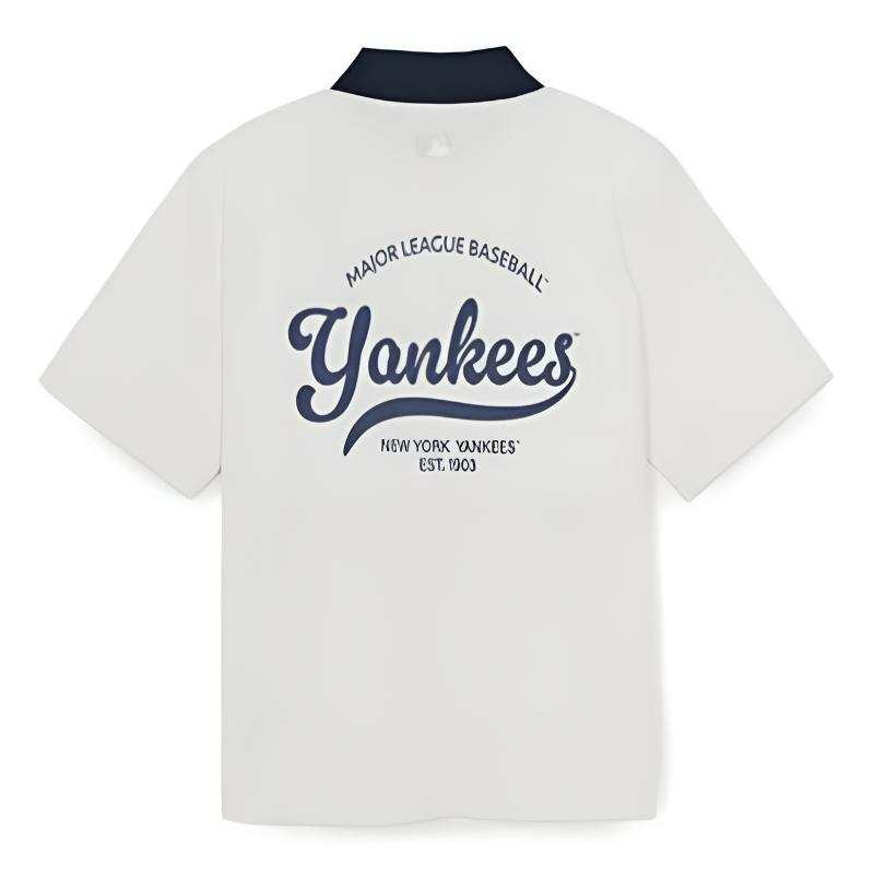 MLB Preppy Style Collection New York Yankees SS26 Polo Shirt Unisex