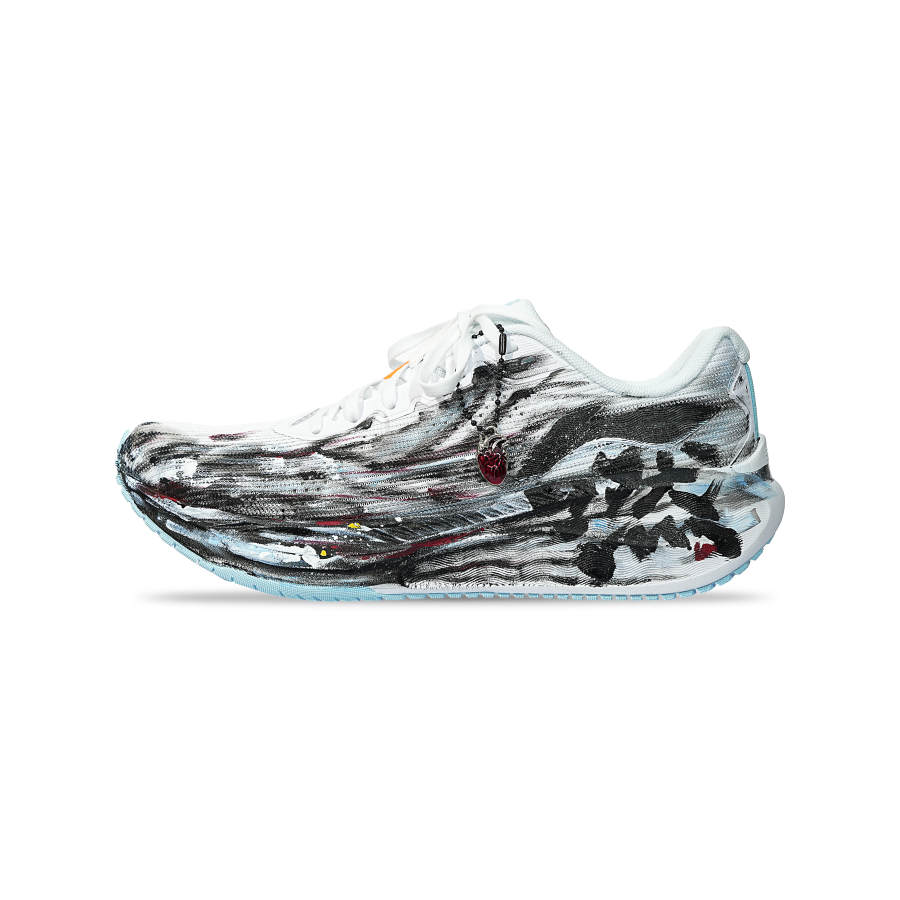 Li-Ning Li Ning Version 2.0 Fabric Low top Casual City Commuting Running Shoes Men's White Black