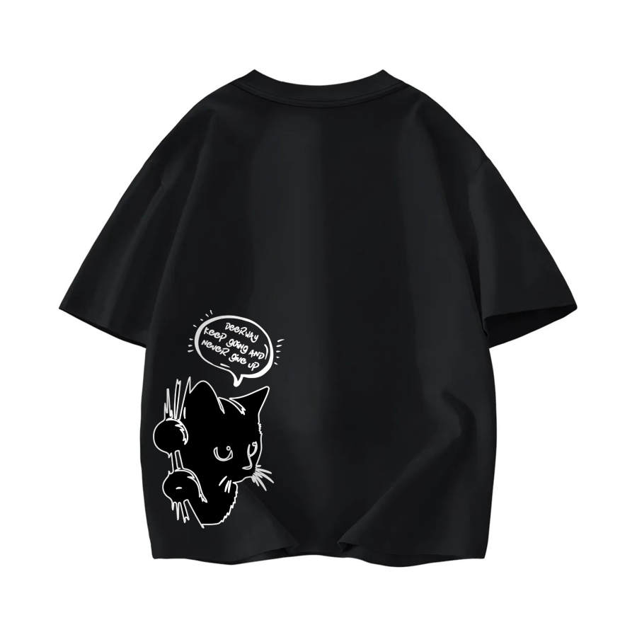 DEERWAY DEERWAY T Shirts Unisex Crew Neck Thin Straight Fit