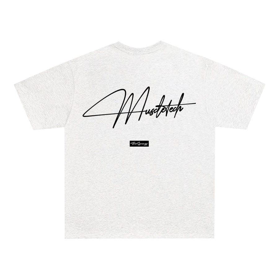 MUSCLETECH T Shirts Unisex Crew Neck Thin Straight Fit
