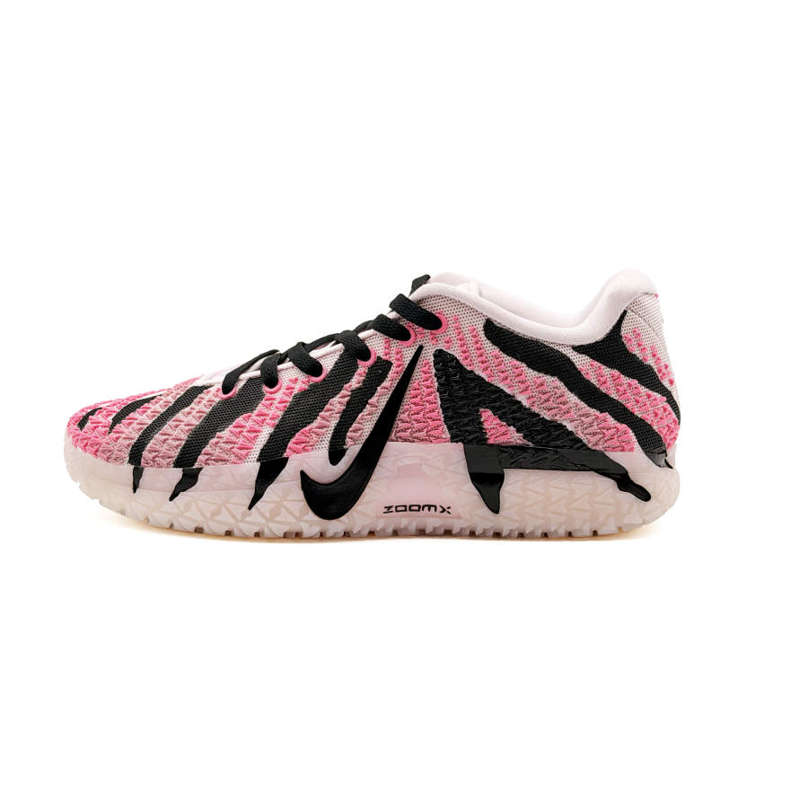 Nike Nike Ja Morant 3 Pavo Cushioning Abrasion Resistant Slip Resistant Low top Basketball Shoes Men's Black Pink