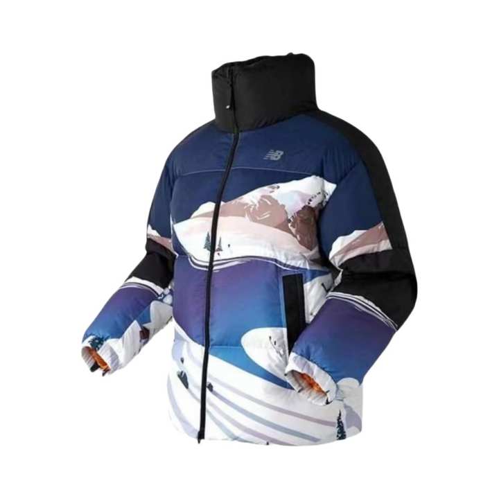 New Balance New Balance Down Jackets Unisex Snow Mountains Stand Collar Moderate