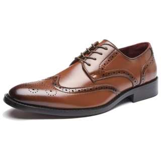 Hodo Cow Split Leather Dress Shoes Men's
