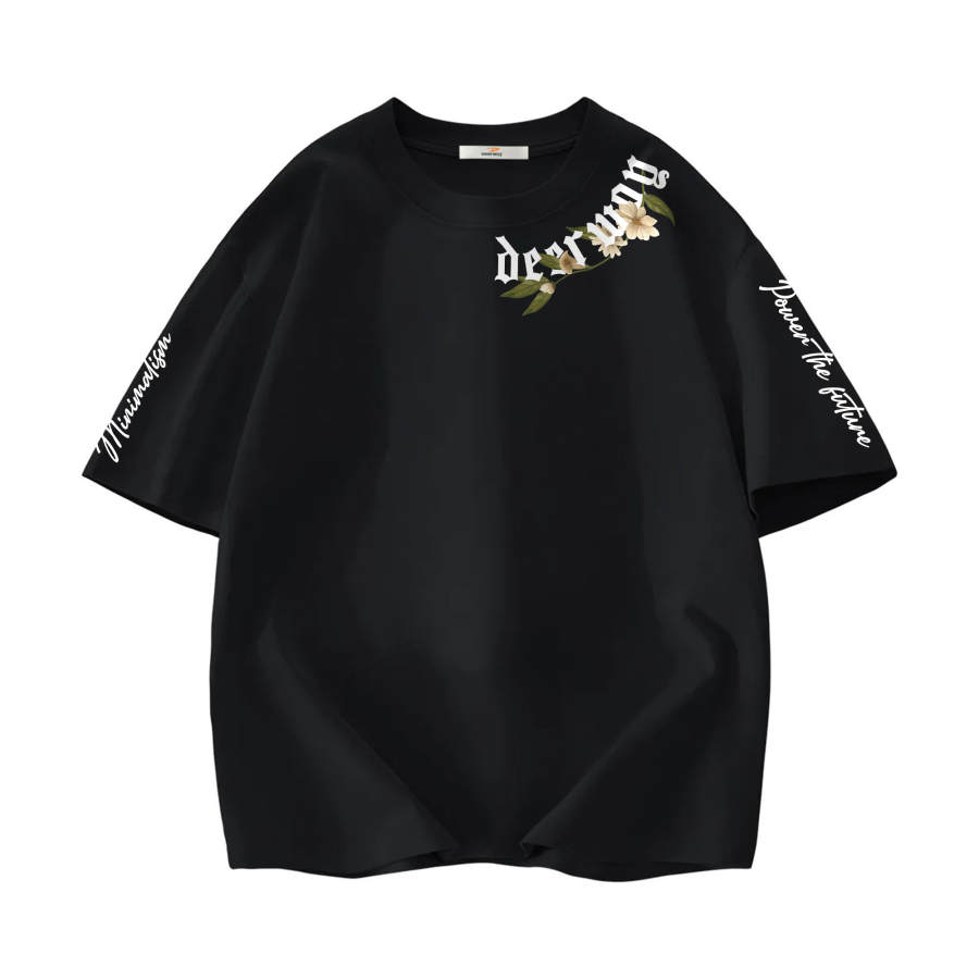 DEERWAY T Shirts Unisex Crew Neck Thin Straight Fit