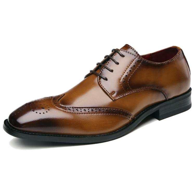 Hodo Cow Split Leather Dress Shoes Men's