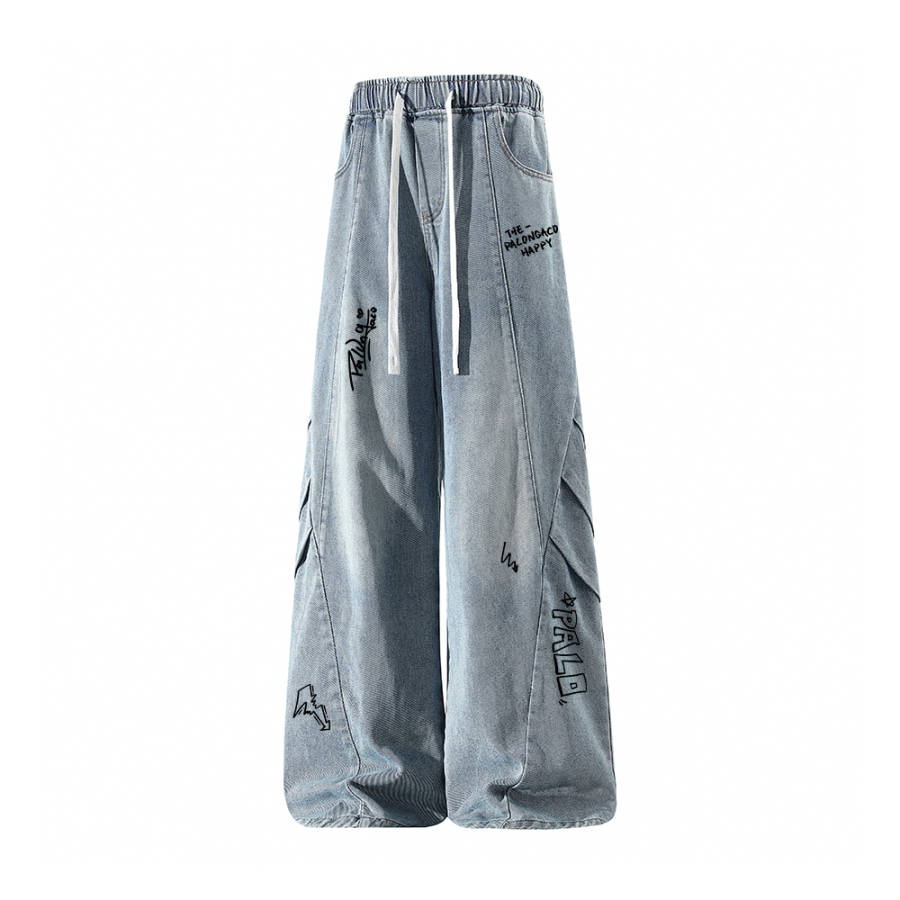 PAL ONGACO Jeans Unisex Moderate Scimitar Pants