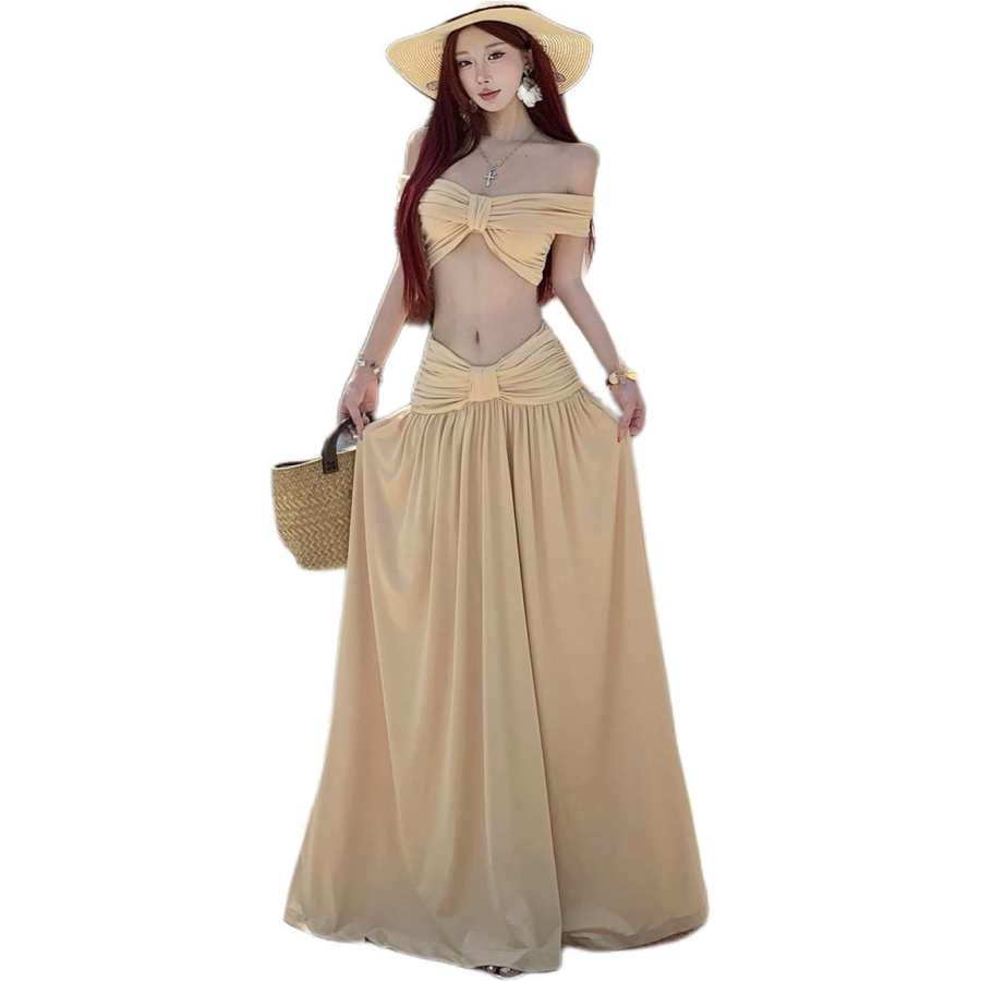 VENICEW Short Sleeved Dress Women's