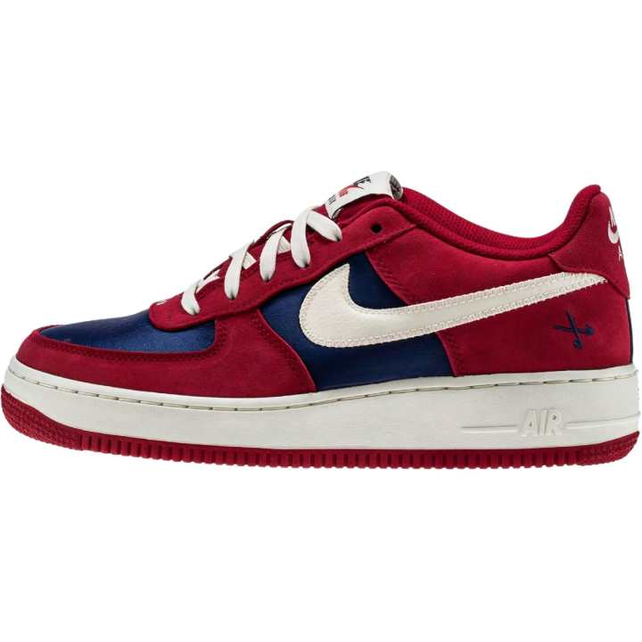 Nike Nike Air Force 1 Low top Casual Shoes Red Unisex