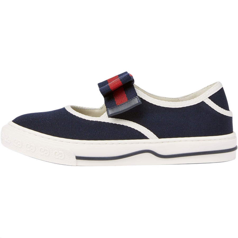 GUCCI Web Low top Kids Lifestyle Shoes Dark Blue Kids'