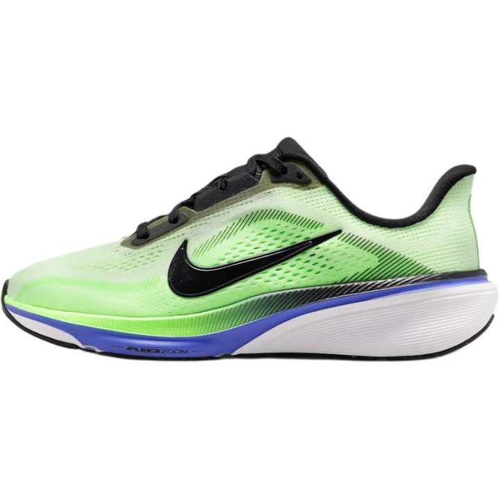 Nike Nike Pegasus 42 Rebound Breathable Support Low top Kids' Running Shoes Green Black Kids'