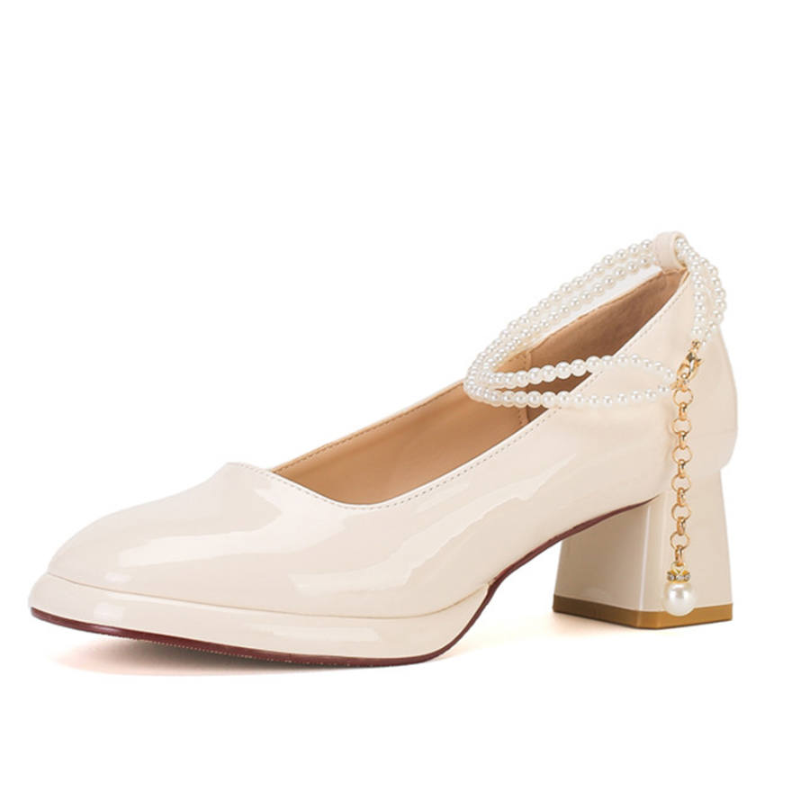 Lanza Lanza High Heels Women's Ecru