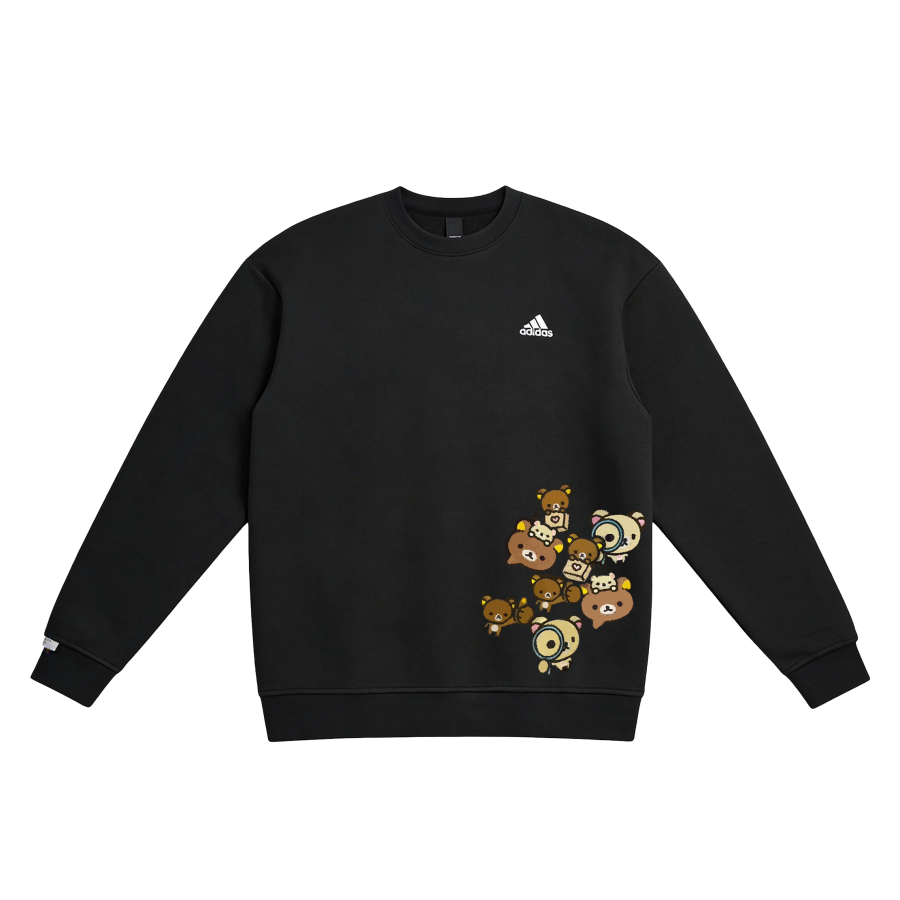 Adidas Adidas T Shirts Unisex Black Crew Neck Moderate Straight Fit