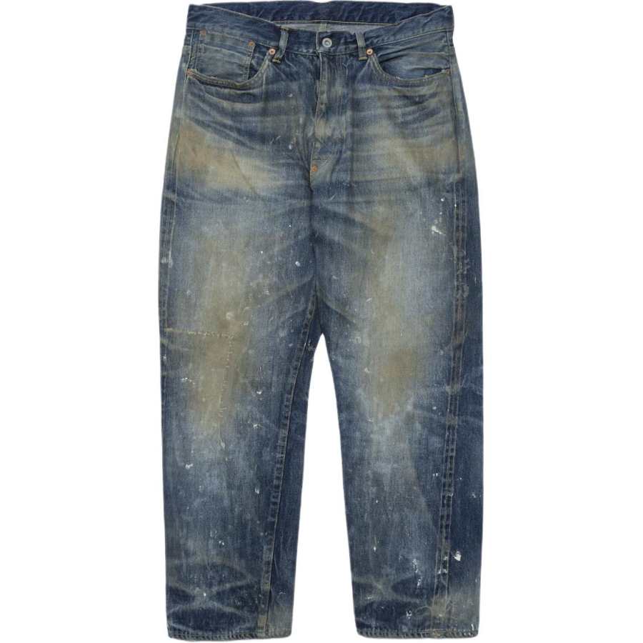 MADNESS Jeans Men's Blue Moderate Straight Fit Pants