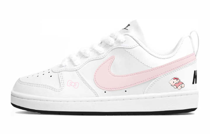 Nike Nike Court Borough 2 Low top Skateboard Shoes Pink Unisex